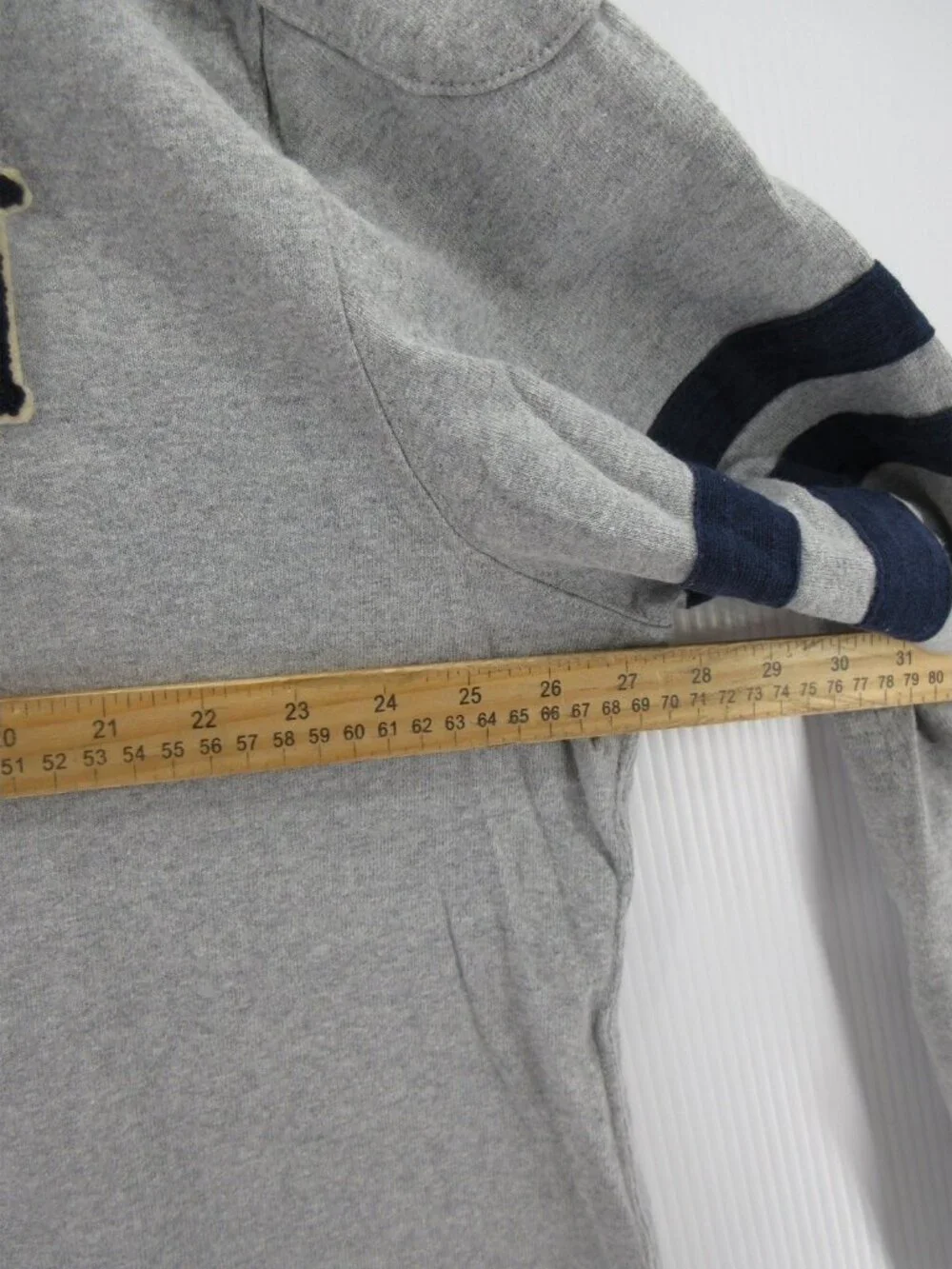 Polo Ralph Lauren Rugby Polo Shirt 2XB P Logo 67 Elbow Patches Heavy